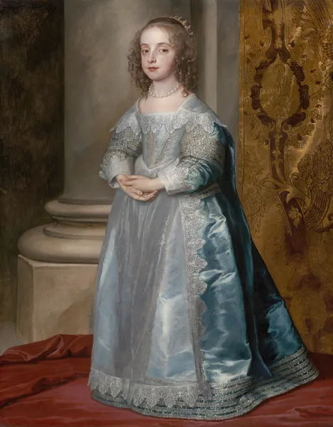 Princess Mary, Daughter Of Charles I av Anthony van Dyck