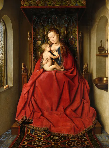 Lucca Madonna av Jan van Eyck
