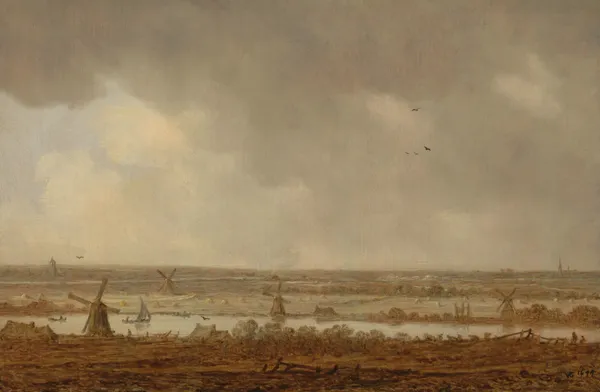 Polder Landscape av Jan van Goyen