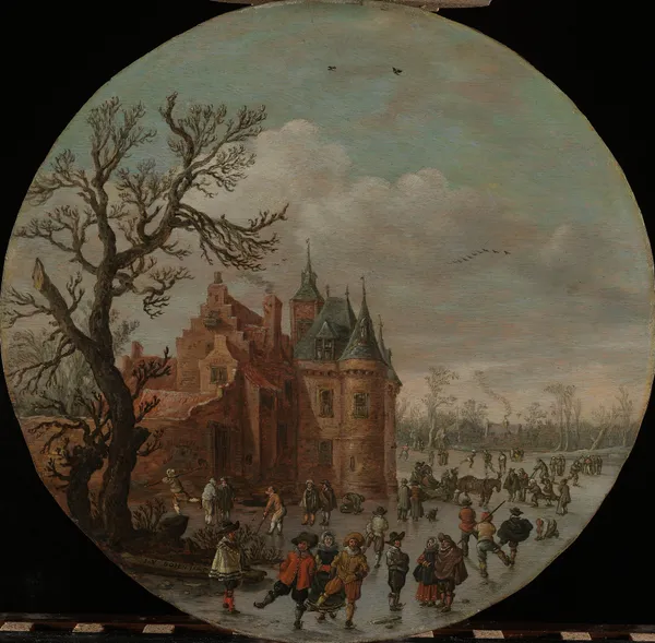 Winter av Jan van Goyen