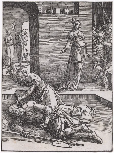 Jael Killing Sisera av Lucas Van Leyden