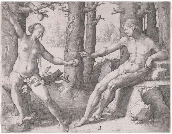The Fall of Man av Lucas Van Leyden