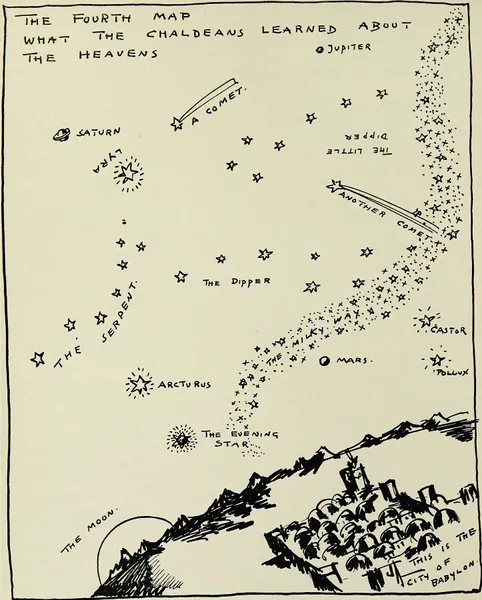 What the Chaldeans learned about the heavens av Hendrik Willem Van Loon