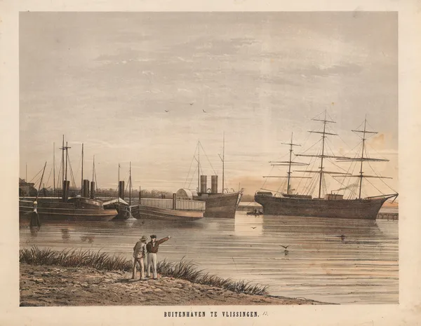 Buitenhaven te Vlissingen av Hendrik Jan van Lummel