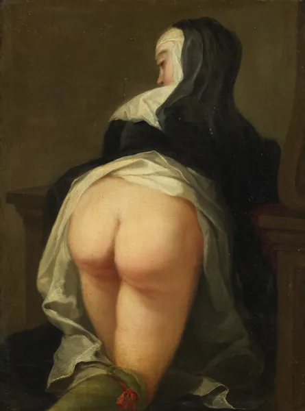 Kneeling Nun. av Martin van Meytens