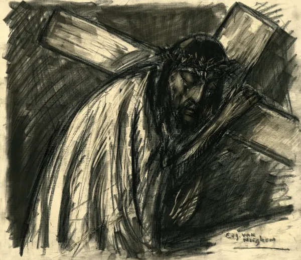 Christus av Eugeen Van Mieghem