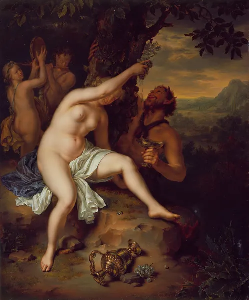 Bacchanalian Scene av Willem Van Mieris
