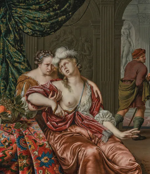 The Death of Cleopatra av Willem Van Mieris