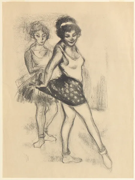 Danspas (20th century) av Henri Van Straten