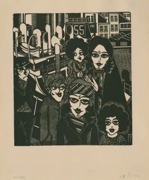 De landverhuizers av Henri Van Straten