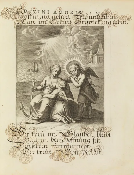 Amoris divini emblemata Pl.31 av Otto van Veen