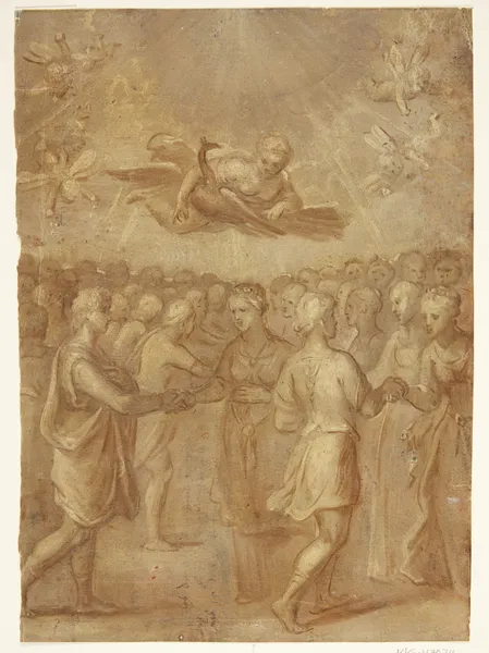 Mytologisk scene av Otto van Veen