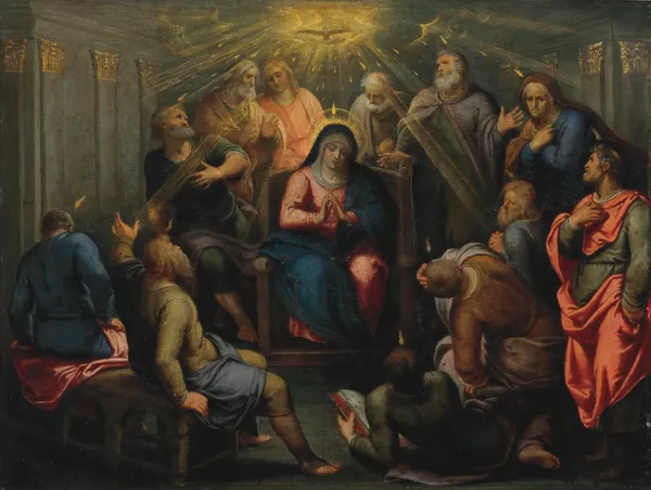 The Pentecost av Otto van Veen