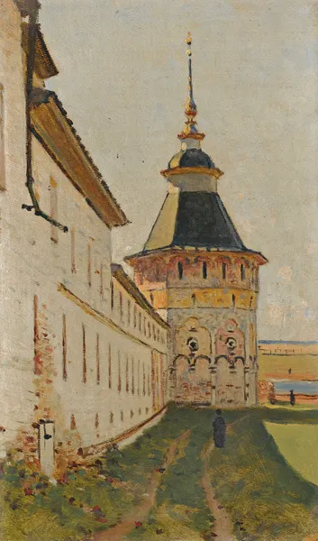 Monastery Tower av Vasily Vereshchagin