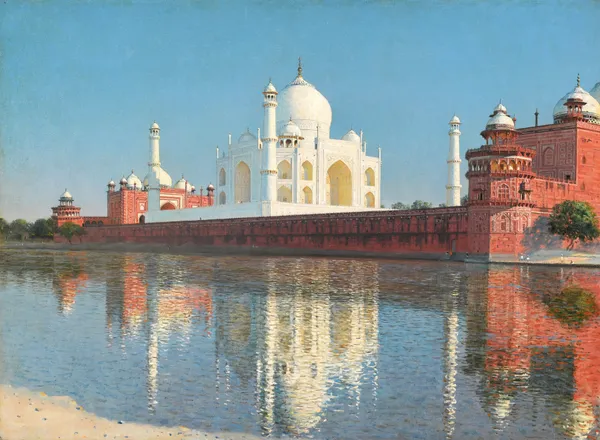 Taj Mahal Mausoleum, Agra av Vasily Vereshchagin