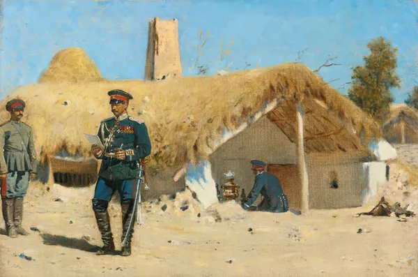 The Adjutant av Vasily Vereshchagin