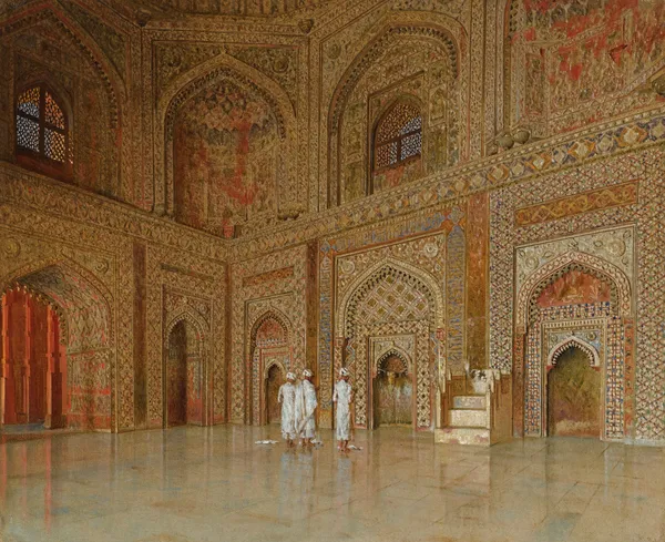 The Chief Mosque In Futtehpore Sikri av Vasily Vereshchagin