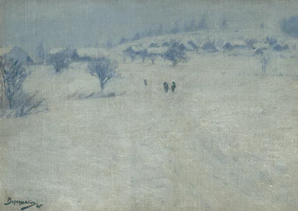 Winter Landscape av Vasily Vereshchagin