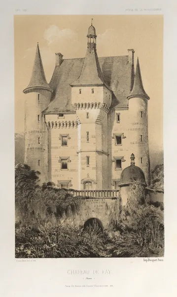 Château De Fay (Maine) av Victor Petit