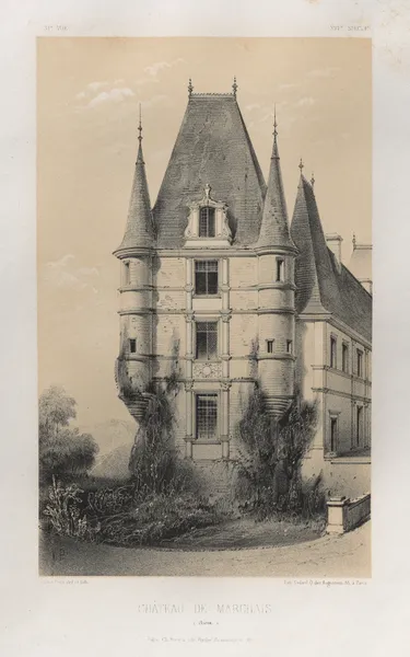 Château De Marchais (Aisne) av Victor Petit