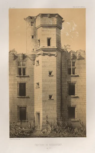 Château de Rochefort (Côte d’Or) av Victor Petit