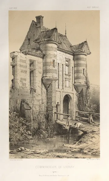 Commanderie De Launay (Yonne) av Victor Petit
