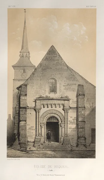 Église De Requeil (Sarthe) av Victor Petit