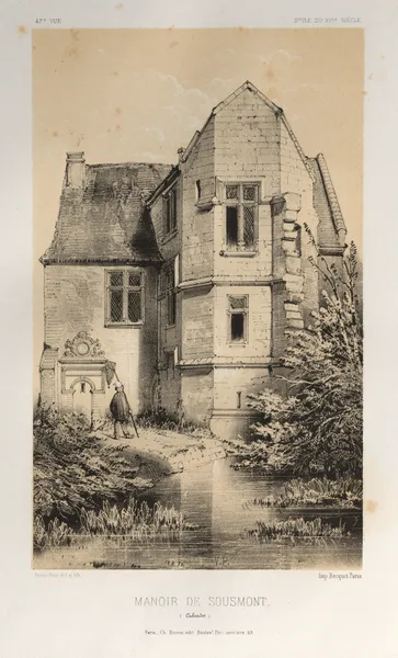 Manoir De Sousmont (Calvados) av Victor Petit