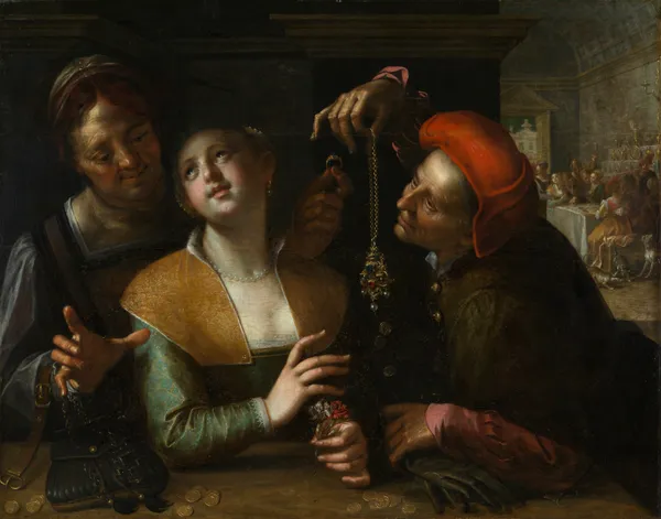 Kuppelszene av Hans von Aachen