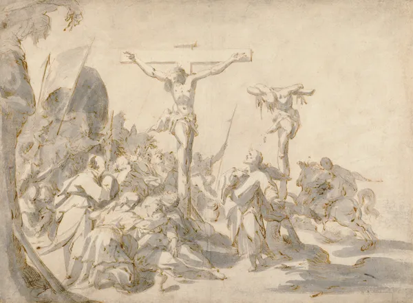 The Crucifixions av Hans von Aachen