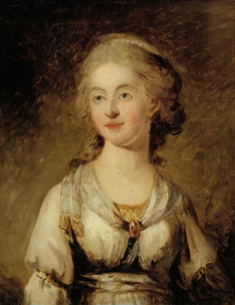 Actress Anna Sofia Hagman av Carl Frederik von Breda