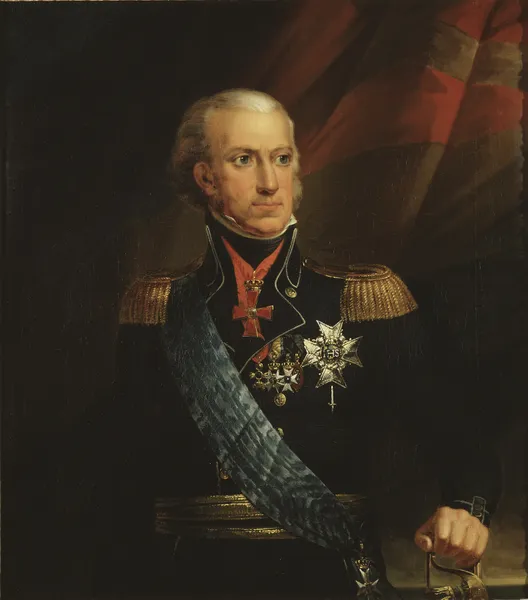 Karl XIII, 1748-1818, King of Sweden and Norway av Carl Frederik von Breda