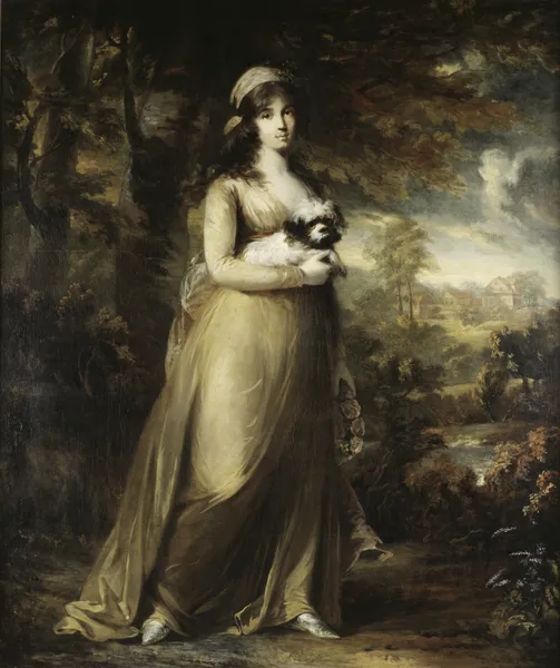 Teresa Vandoni, Italian Singer at the Royal Opera, Stockholm av Carl Frederik von Breda
