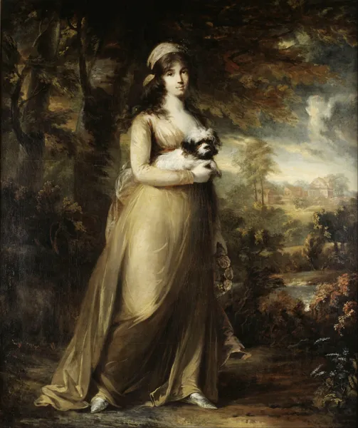 Teresa Vandoni, Italian Singer at the Royal Opera, Stockholm av Carl Frederik von Breda