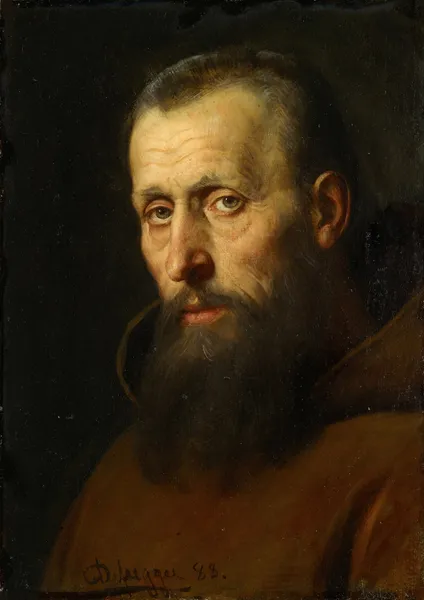 Father Haspinger av Franz von Defregger
