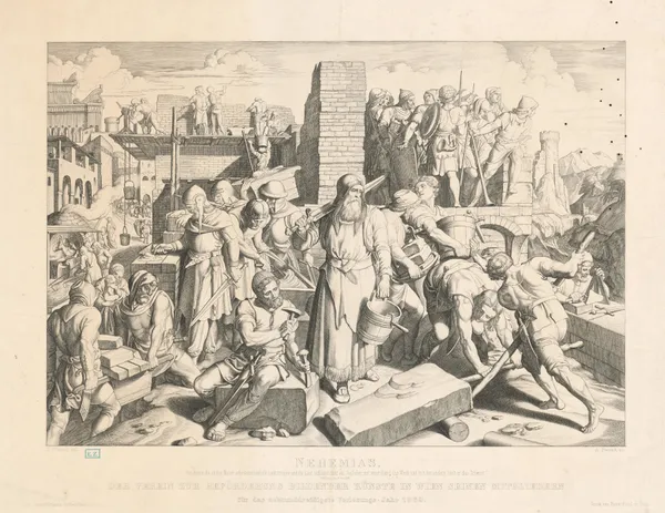 Nehemias av Joseph von Führich