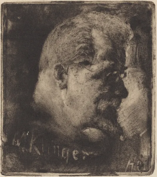 Max Klinger av Sir Hubert von Herkomer