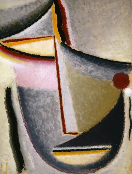 Abstract Head (Constructive Head) av Alexej von Jawlensky