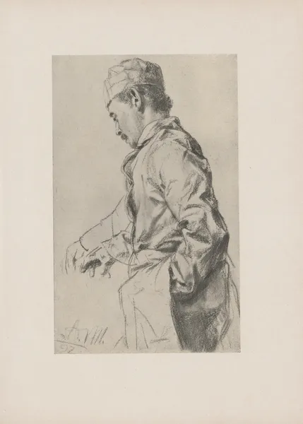 Konditor, 1892 av Adolph von Menzel