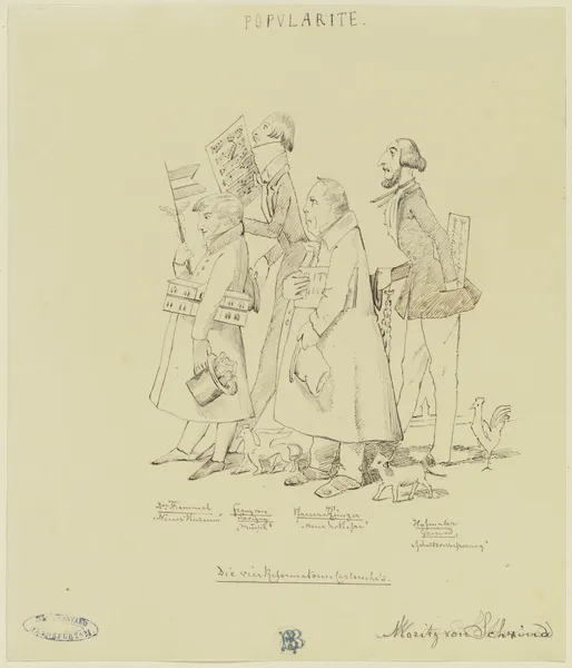 Popularite av Moritz von Schwind