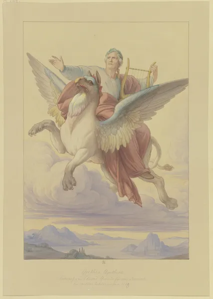 Goethe’s Apotheosis av Eduard von Steinle