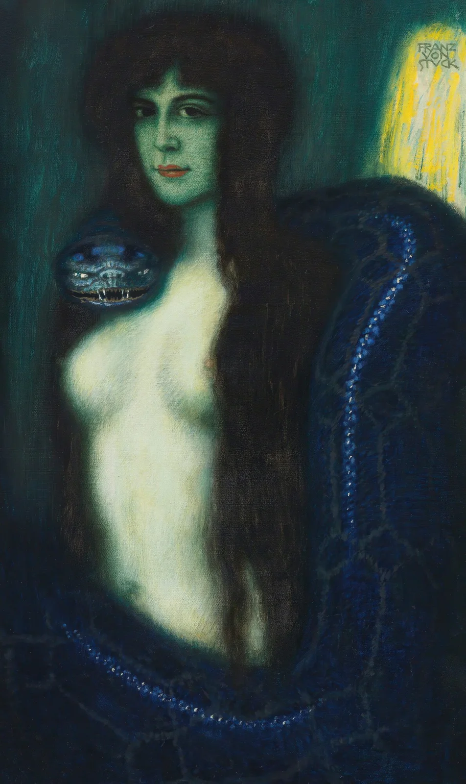 Die Sünde (The Sin) av Franz von Stuck