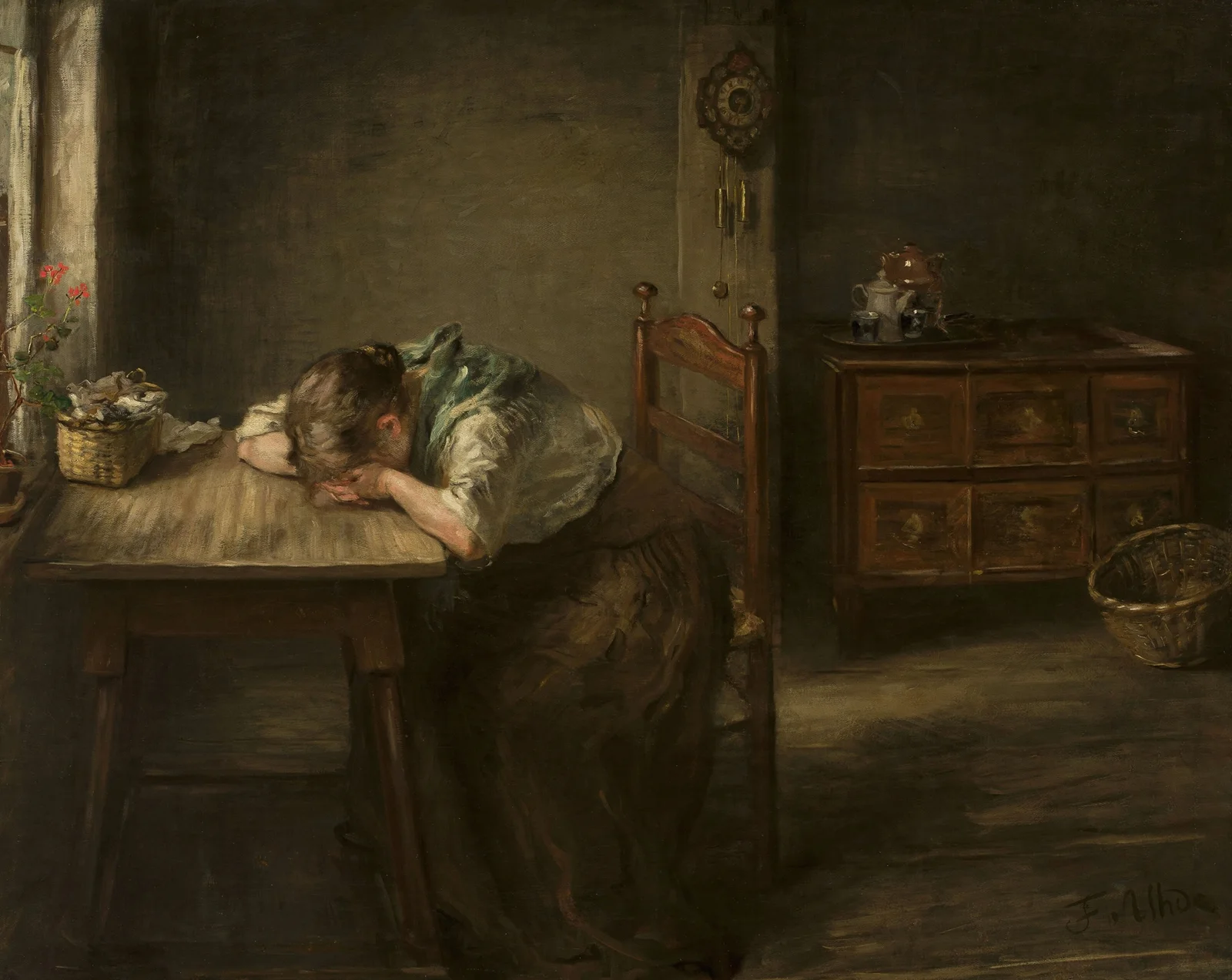 Abandoned av Fritz von Uhde