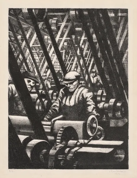 Building Aircraft; Making the Engine av Christopher R. W. Nevinson