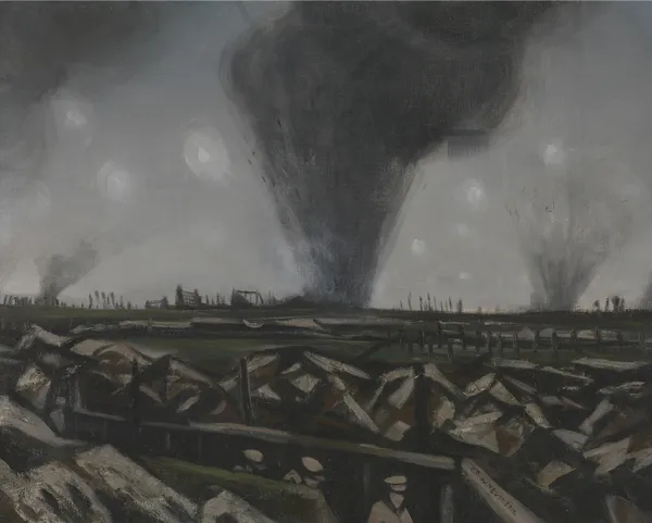 The Strafing av Christopher R. W. Nevinson