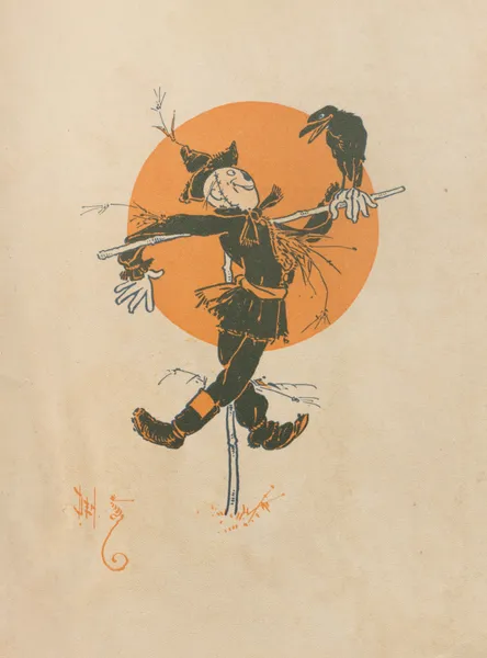 Denslow’s Scarecrow and the tin-man Pl.6 av William Wallace Denslow