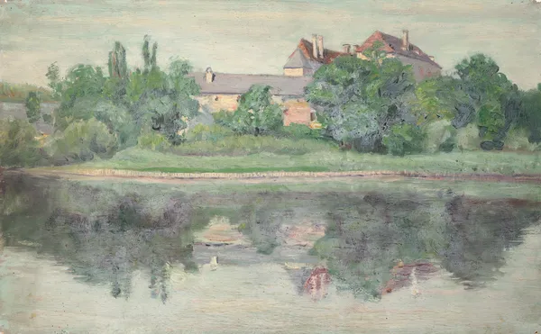 Schloss am See av Walther Gamerith