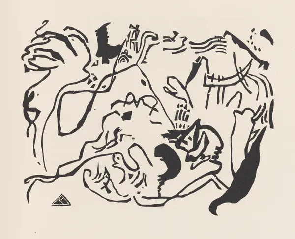 Klänge Pl.06 av Wassily Kandinsky