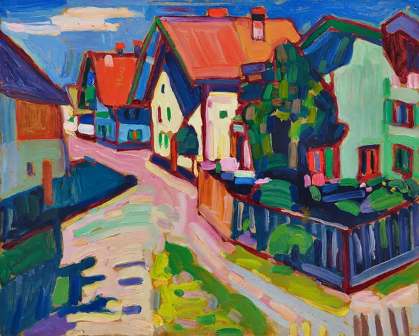 Murnau av Wassily Kandinsky