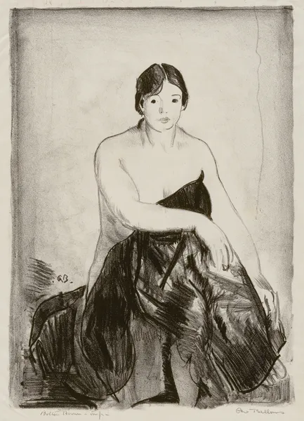 The Model av George Wesley Bellows